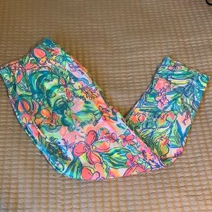 Lilly Pulitzer multicolor linen pants